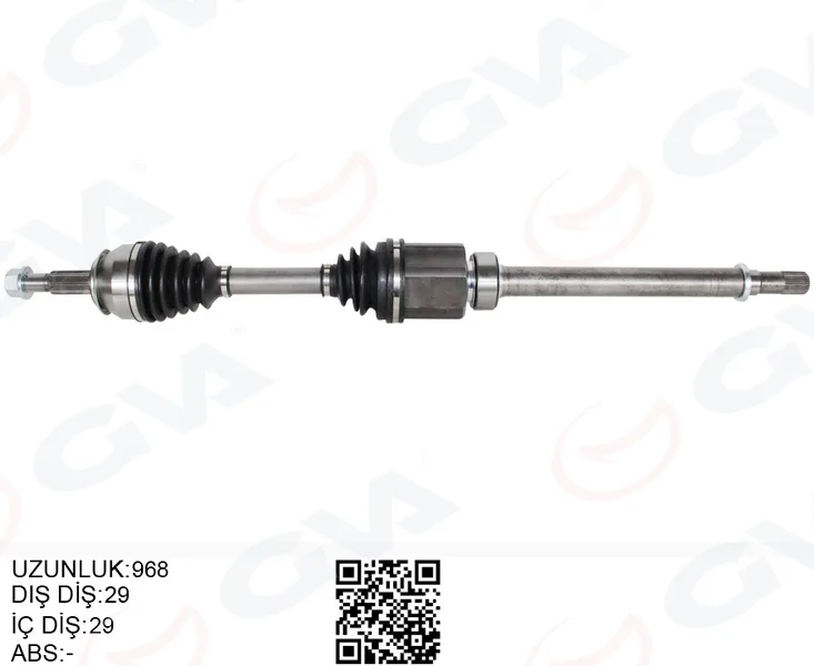 Komple Aks Sağ Nissan Qashqai 1.6L DCİ R9M Dizel J11 2013 Otomatik Vites