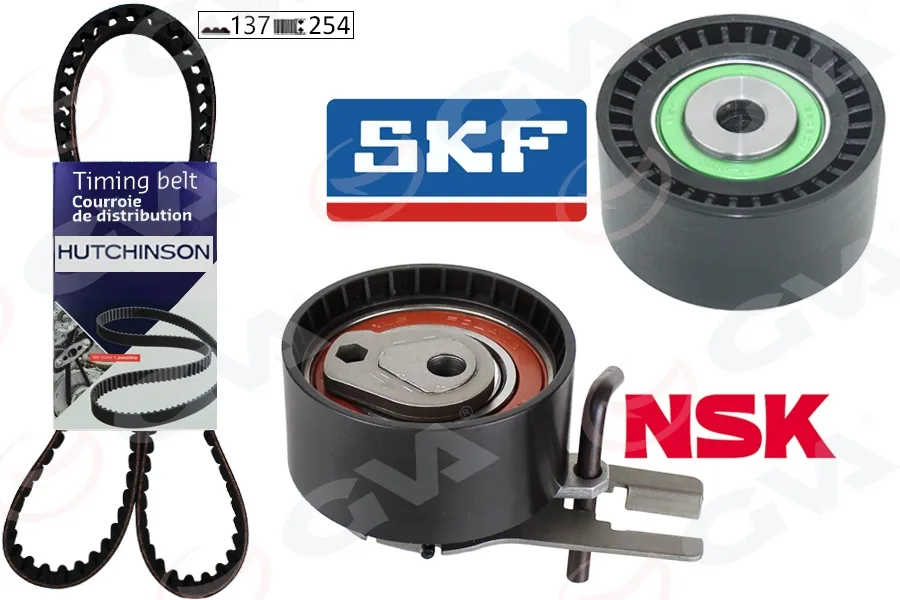 Eksantrik Gergi Kiti P206-P207-P307-P308-P407-P3008-EXPERT - PARTNER - BERLINGO - Jumpy - C2-C3-C4-C5- Xsara - Focus 2 - Fiesta 5 - 6 Volvo S40-C30-V50-FIAT SCUDO EURO4 1.6 HDI - Tdci
