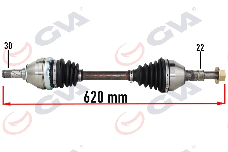 Komple Aks Sol Opel Vectra C 1.6-1.8 2002-2008 620MM