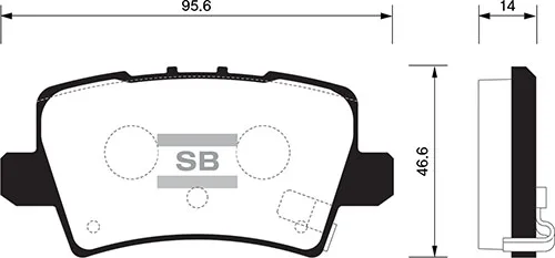 Fren Balatası Arka Honda Civic 1.8L R18A VTEC FK2 Hatchback 2006 / 1.4L L13Z1 FK1 Sport 2009