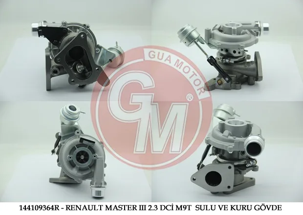Turbo Komple Renault MASTER 3 2010 TRAFIC 2 2006 Opel MOVANO B 2010 VIVARO 2006 2.0DCI M9R 2.3DCİ M9T