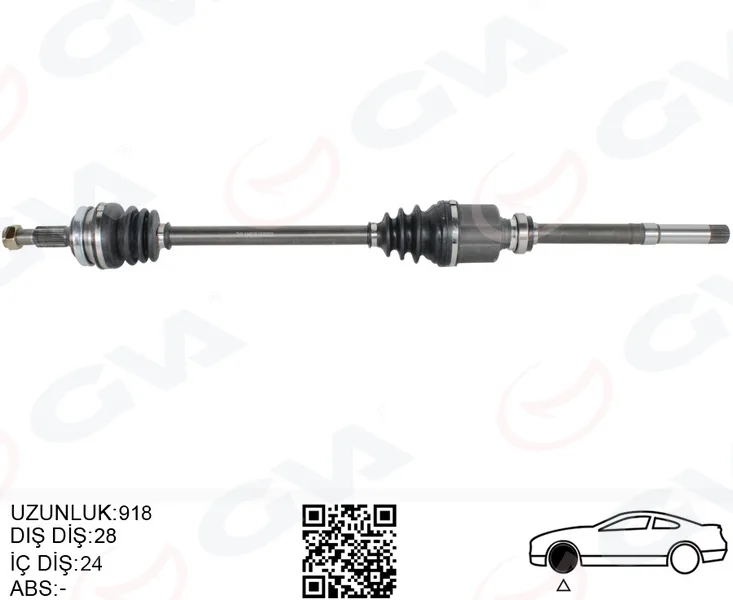 Komple Aks Sağ P308 2014-2021 1.2 Vti-1.6 Bluehdi Rifter 1.5-1.6 HDI - Bluehdi ASTRA L 2021 SONRASI1.2 EB2 COMBO E 2018 1.2 EB2-1.5D BERLINGO 2018 1.5-1.6 Bluehdi Mekanik Vites