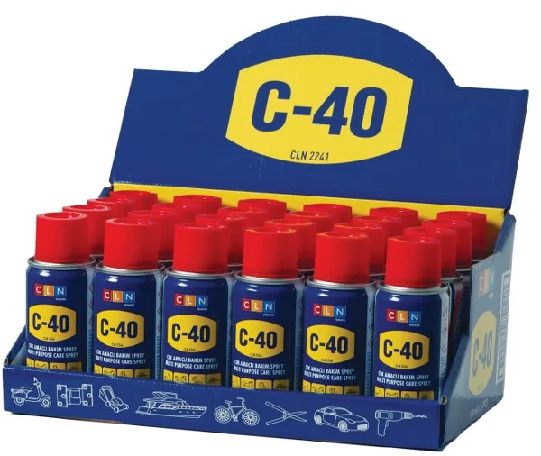 C-40 Çok Amaçlı Bakım Sprey 400 ML. (24 Adet)
