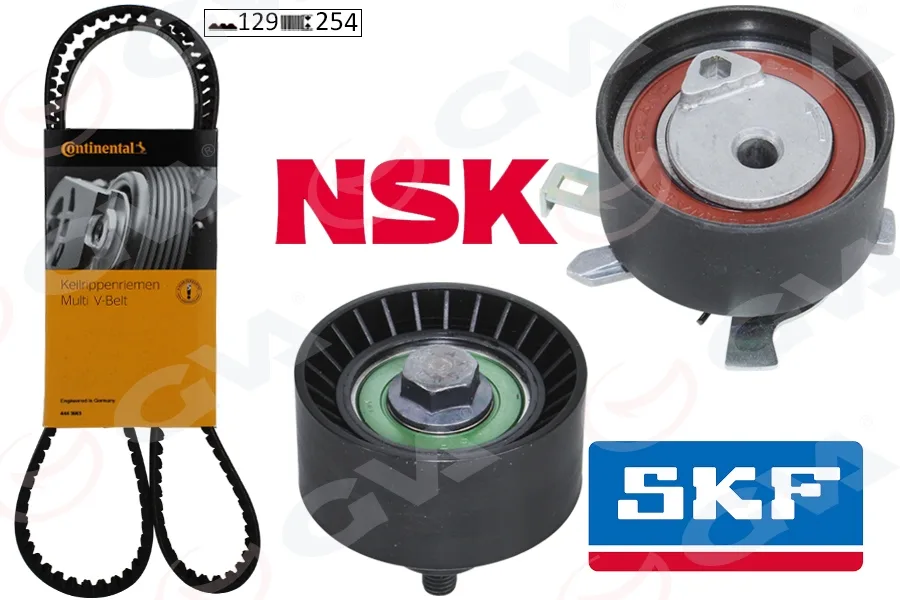 Triger Seti Ford Focus - Mondeo 1996 1.6 1.8 2.0 Zetec Diş Sayısı: 129-Genişlik: 25MM
