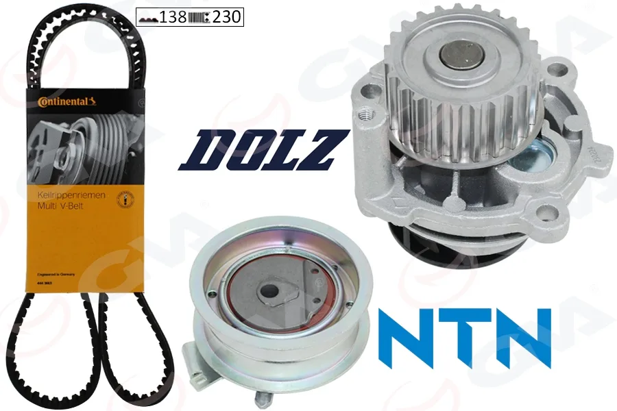 Devirdaimli Triger Seti 138X230 GOLF4-5-BORA - Jetta - Passat - A3-LEON - Octavia 1.6 1998 Akl - Aeh - Avu - Bgu - Bse - BFQ - Alz