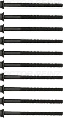 Silindir Kapak Civata Seti 10X DEFENDER L663 Discovery Sport L550 R.R Evoque L551 R.R 4 L405 R.R Sport 2 L494 R.R Velar L560 Jaguar E - Pace X540 F - Pace X761 XE X760 XF 2 X260