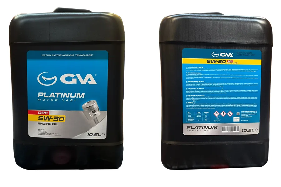 Motor Yağı 5W30 10.5 LT Platınum Partiküllü - DPF Tam Sentetik API SN / CF