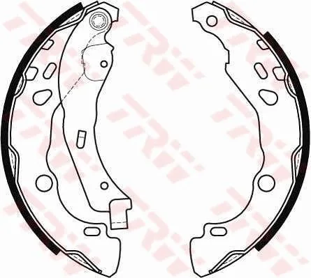 Arka Fren Pabuç Balatası Renault Clio 2 1998 Clio 4 2012 Clio Symbol 2002 Symbol 3 2013 Dacia Sandero 2008 Logan 2006 Sandero 2 2012 Logan 2 2012