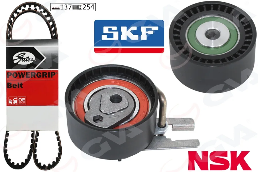 Eksantrik Gergi Kiti P206-P207-P307-P308-P407-P3008-EXPERT - PARTNER - BERLINGO - Jumpy - C2-C3-C4-C5- Xsara - Focus 2 - Fiesta 5 - 6 Volvo S40-C30-V50-FIAT SCUDO EURO4 1.6 HDI - Tdci