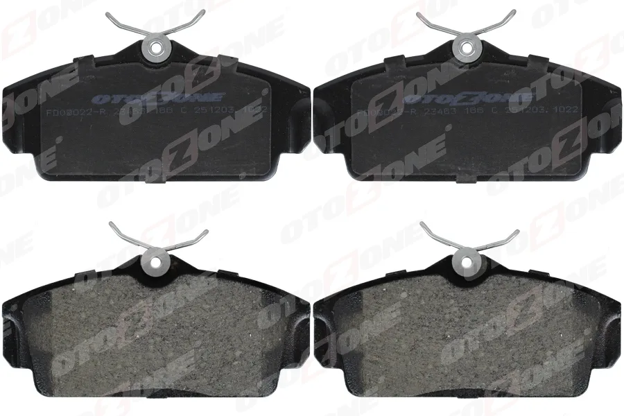 Ön Fren Balata Nissan Almera 1.5L QG15DE N16 2002 / Primera 1.6L 2.0L GA16DE SR20DE P11 1996-2001 Alt K Ismı Düz