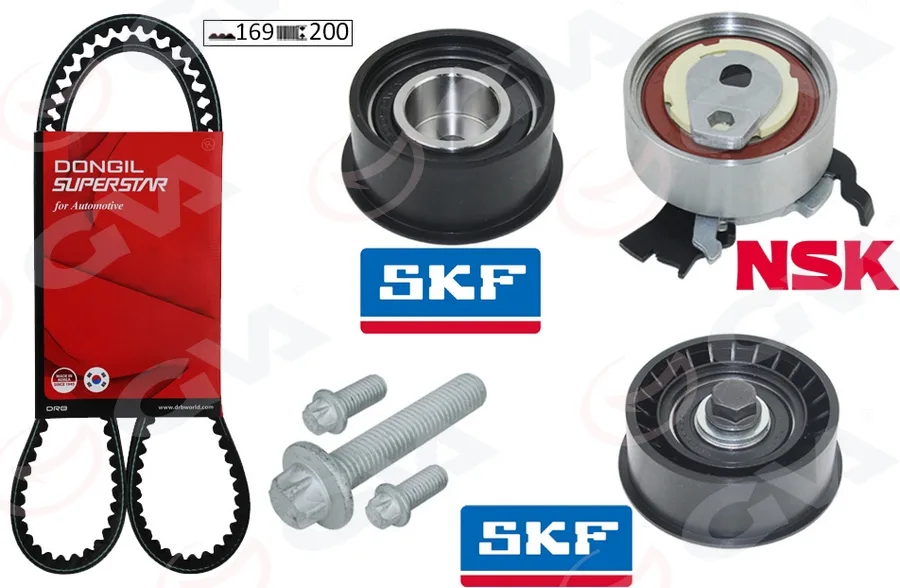 Eksantrik Gergi Kiti 169X200 ASTRA F - Corsa B - Vectra B 1.4İ-1.6İ-1.8İ 16V X14XE - X16XEL - X18XE