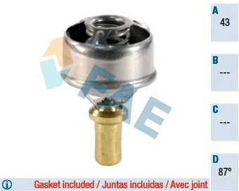 Termostat 89 R9 R11 R21 Concorde Clio 1