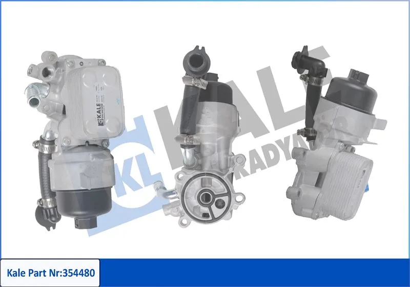 Yag Soğutucusu Komple Ford Mondeo - Kuga 2007 Peugeot C4-C5-407-508 2004 Volvo S40-V50 2006 2.0 HDİ - TDC I