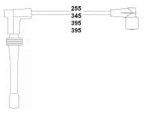 Buji Kablo Takimi Lada Vega DOHC 2110 2111 1 5 16V 95