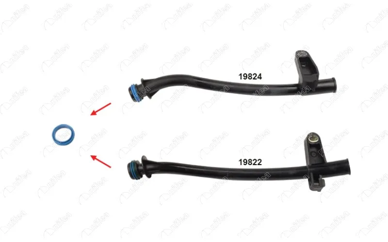 Yağ Seviye Çubuğu Borusu Contasıok İle Gösterilen Conta Ford Fiesta JV TD 1.8 RTN - RTP - RTQ 2000-2003 (5 Adet)