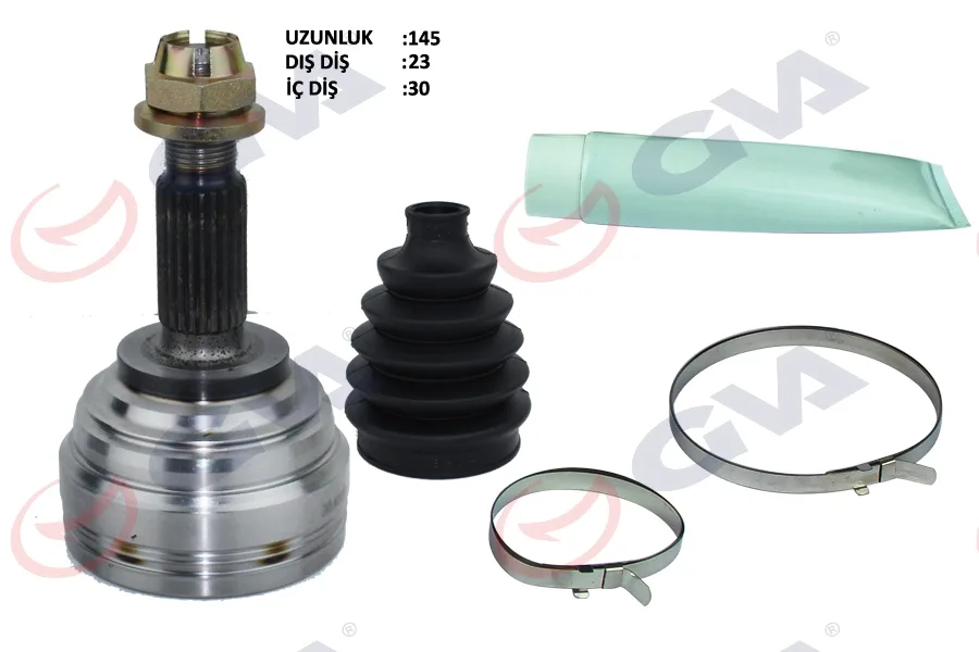 Aks Kafası Diş Ön Megane 2 2002-2008 Logan 2004-2012 1.4/1.6 16V-1.5 DCİ Auto / Man 23X30X49 145MM