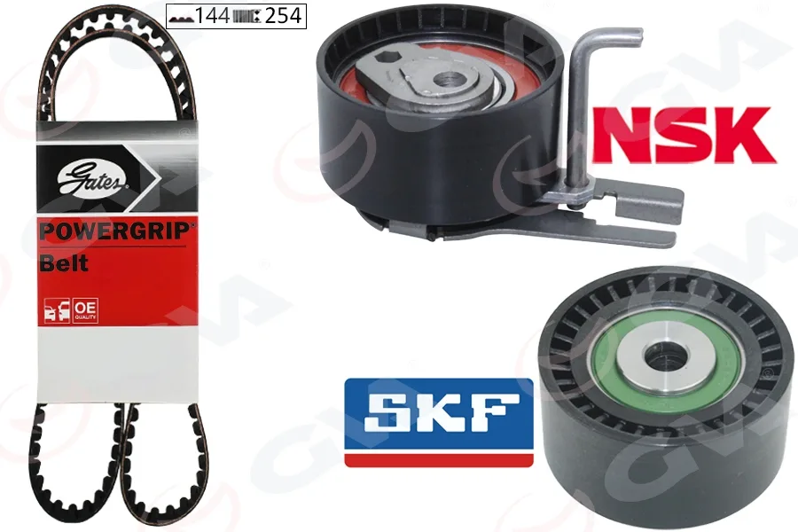 Eksantrik Gergi Kiti 144 Diş EURO4 P206-P307-C1-C2-C3-NEMO - Bipper - Fiesta 2002 1.4 HDI - Tdci