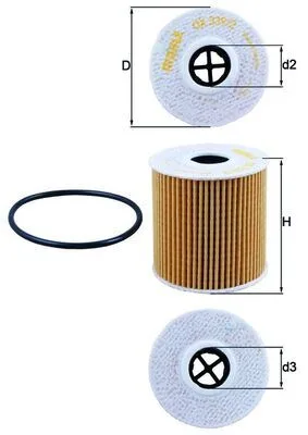 Yağ Filtresi ASTRA L - Grandland - P206-P207-P307-P308-P508-P3008-PARTNER - C2-C3-C4-C5 1.4-1.6 Vti - THP BOXER JUMPER DUCATO 2.0-2.2 HDI TRANSIT - V348-V347 DEFENDER L316 Discovery - Freelander Jaguar XF