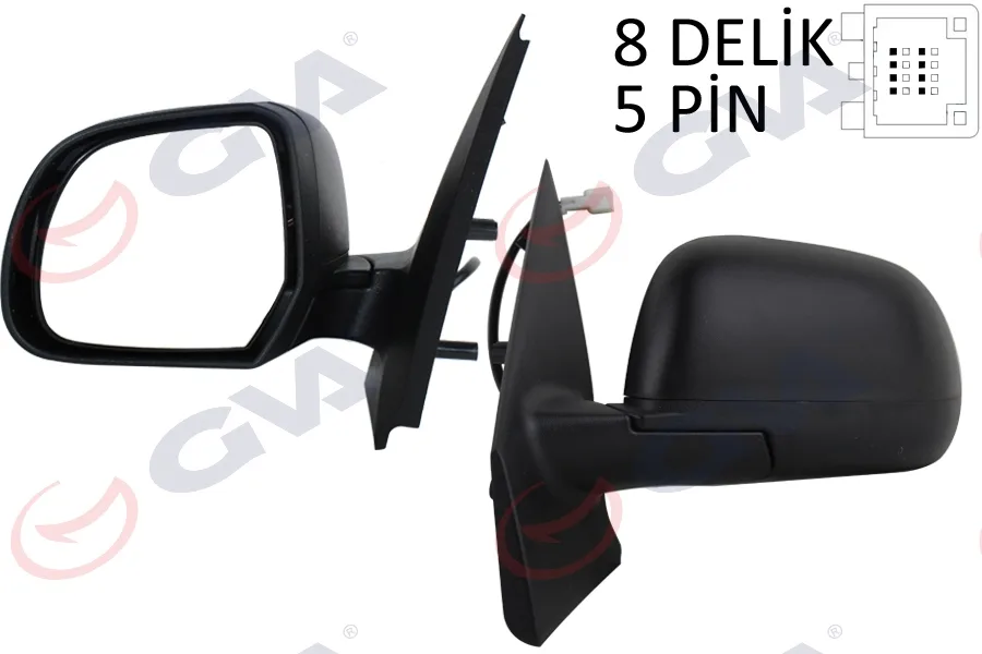 Diş Dikiz Aynası Sol DOKKER - Lodgy 2012 Elektrikli Isıtmalı Konveks 5 Fiş VM-6803EHL