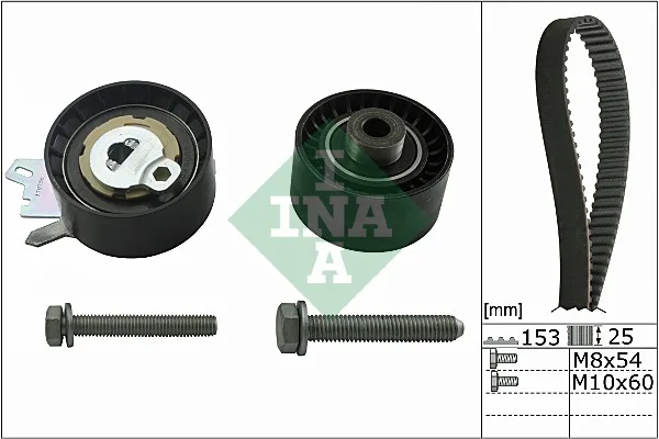 Eksantrik Gergi Kiti P307-P407-P807-EXPERT - C4-C5-C8-JUMPY 1.8-2.0 2005 EW10A - EW7A