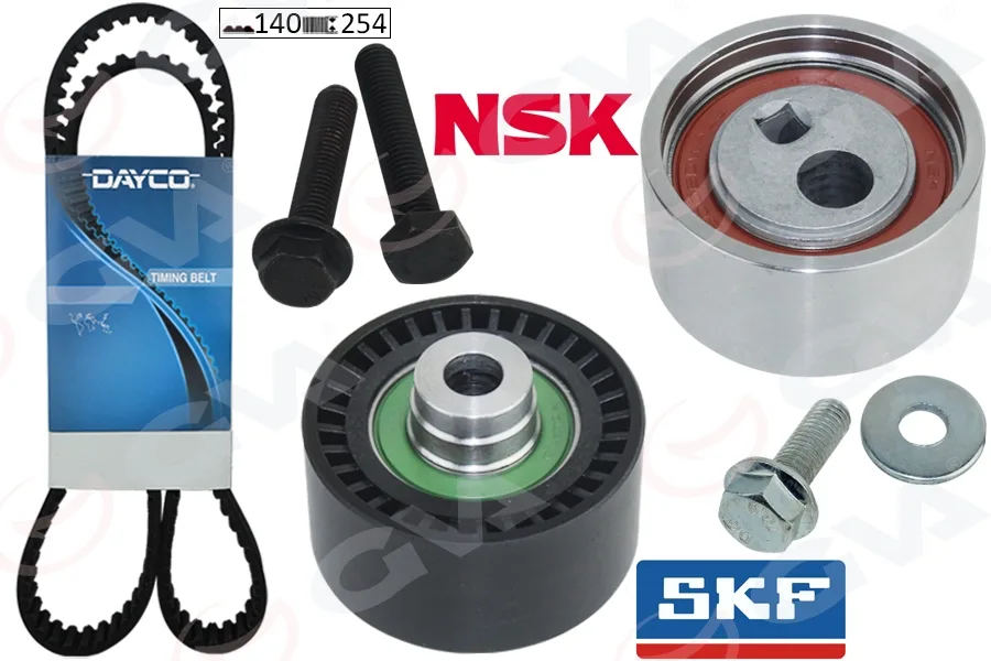 Eksantrik Gergi Kiti 140X254 Peugeot P206-306-PARTNER - EXPERT - BERLINGO - Jumpy - SCUDO - COROLLA 1.9D 1998 DW8 T