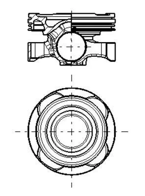 Piston Segman STD 79.50MM Fiat DOBLO 2015-2023 Egea 2020 500X 2018 Jeep Compass 2018 Renegade 2018 Alfa Romeo Tonale 2022 1.6D Mjet Euro 6