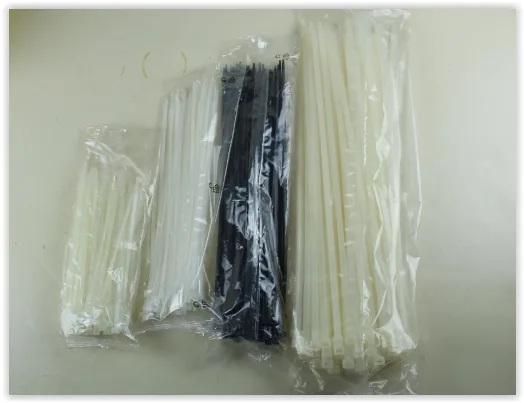 4621270 Kablo Bağı Cırt Kelepçe 7.8 X 450 MM PK 100 Ad Beyaz (100 Adet)