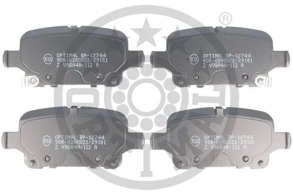 Arka Fren Balatası Opel ASTRA K 1.0-1.4-1.4T-1.6T-1.6 CDTI 2016-2022 106.5X46.3X16.6
