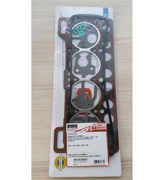 Üst Takım Conta Keçesiz - Subap Lastiksiz R12 1400