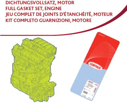 430438P Motor Takım Conta SKC Siz DUCATO - SCUDO - Jumpy - JUMPER - BOXER - PARTNER - BERLINGO - P406-C5 2.0