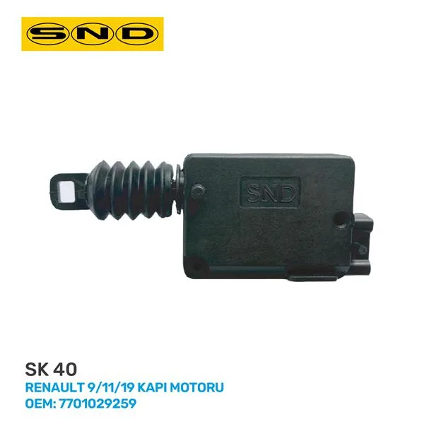 Renault 9/11/19 Kapi Motoru OEM: 7701029259