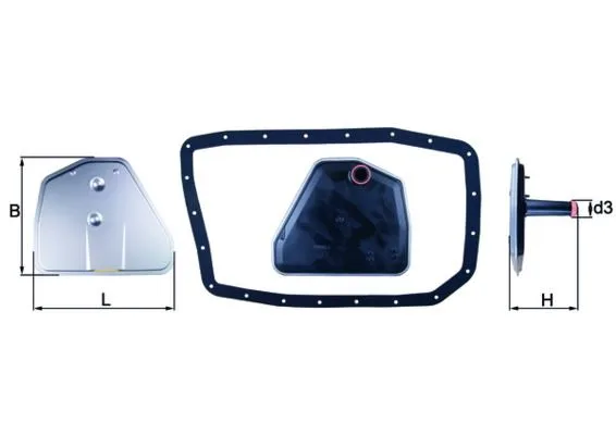 Otomatik Şanzıman Yağı Filtre Seti BMW E65 E66 E67 E83 E53 E70 E71 E72