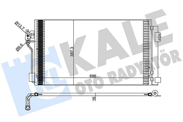 Klima Radyatoru Mercedes VITO W639 2003