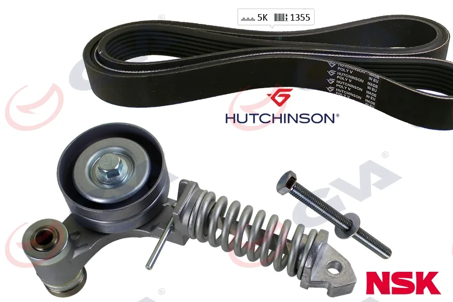 Alternatör Gergi Kiti ASTRA H - Corsa C - D 1.2-1.4 K015PK1355