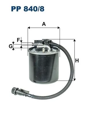 Yakit Filtresi Mercedes OM651 W204 S204 W212 C207 W166 X204 W639 W447 B906 B907 B910
