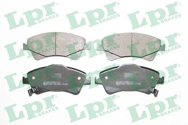 Ön Fren Balata Toyota Avensis 1.6L 1ZR - Fae ZRT270 Benzinli 2009 1.8L 2ZRFAE ZRT271 2009 2.0L ADT270 AZT270 2009 / Verso 1.6L 1ZRFAE ZGR20 2009