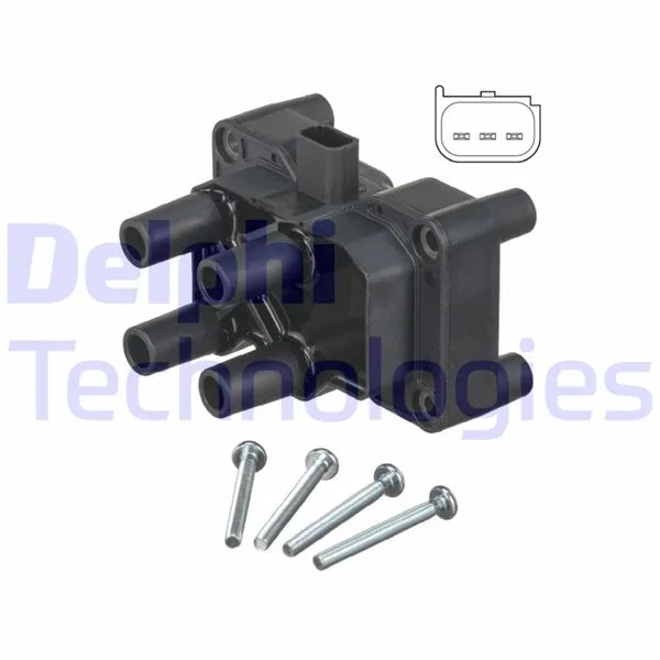 Atesleme Bobini Fiesta 5 - 6 2001-2011 Fusion 2001-2012 1.25-1.3-1.4-1.6TI Focus 2 C Max 1.4-1.6TI Volvo C30 2006-2012 S40 2 2005-2012 V50 2005-2012 1.6 Baglanti Cıvatları İle Beraber