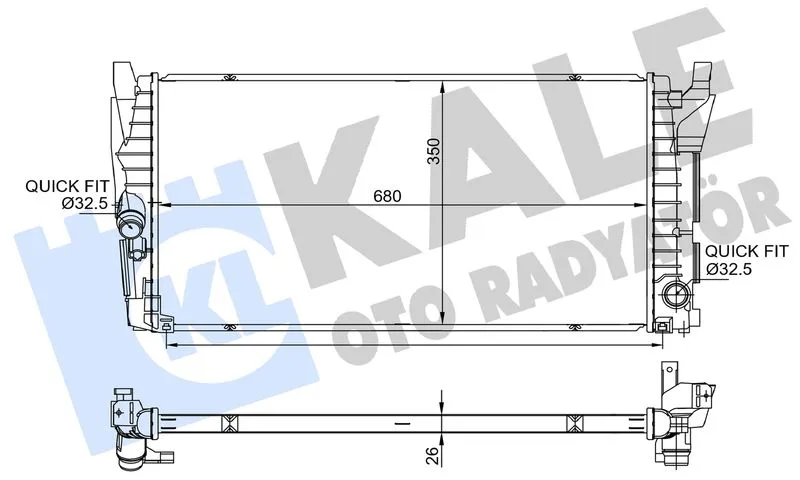 Motor Su Radyatoru BMW B38 B48 F40 F52 F44 F45 F48 F49 F39 . Mini F54 F55 F56 F57 F60