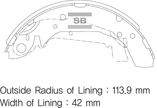 Arka Balata Kampana Hyundai Matrix 2000 Sonata 1998-2001 1/KIA Optima 2.0CC 2001