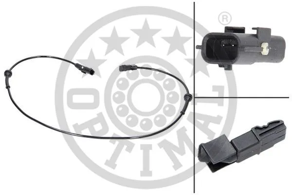 ABS Sensörü Arka Renault Megane 2 2002-2008 Scenic 2 2003-2009 Grand SC Nic 2 2004-2008