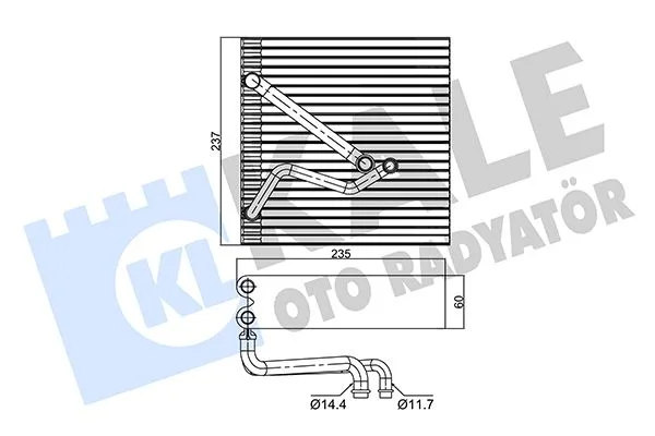 Evaporator A3-TT - Seat Altea - Toledo - Leov - VW Golf - CADDY - Passat - Jetta - EOS - Scirocco - Sharan - Tiguan - EOS