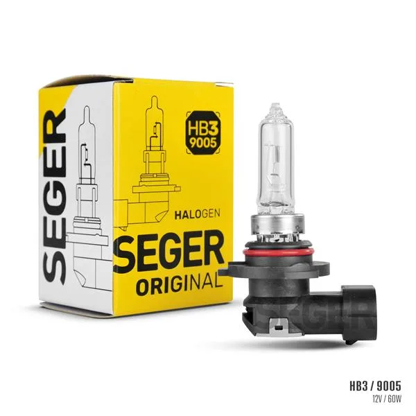 Ampül HB3 9005 12V 60W P20D Standart Yenileme 3.500K Standart Işık (10 Adet)