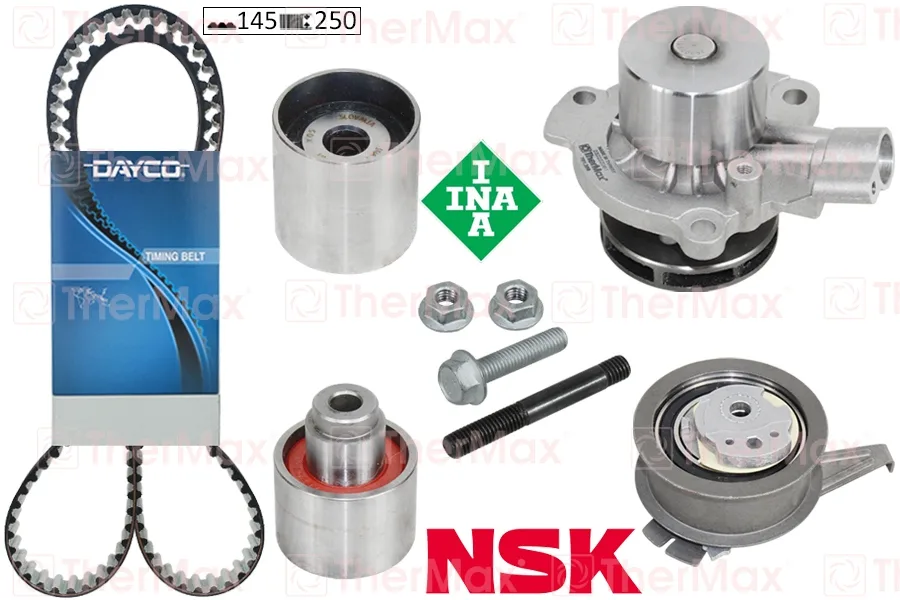 Devirdaimli Eksantrik Gergi Kiti GOLF7-A3-LEON - Passat - Tiguan 1.6-2.0TDİ 2013 Clha - Dcxa - CRLB - Cuvc - Crka