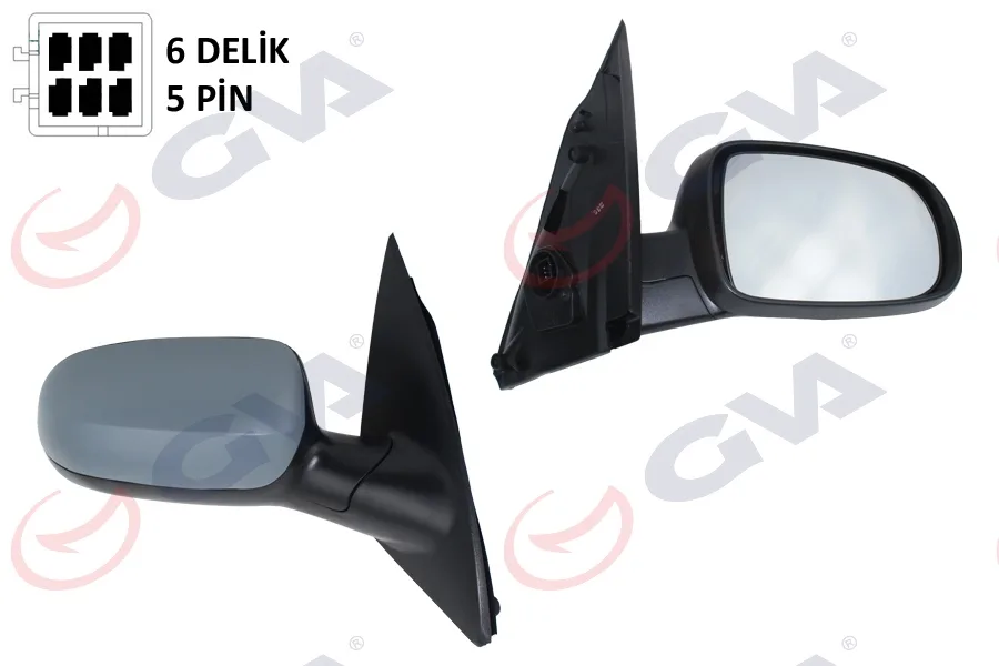 Diş Dikiz Aynası Sağ Corsa C 2001 Elektrikli Isıtmalı Astarlı Konveks 5 Fiş VM-200EHPR