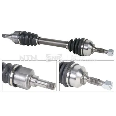 Komple Aks Sol Peugeot P206 1998-2012 1.4İ-1.4 16V-1.4 HDI 21X22X610 ABS Li