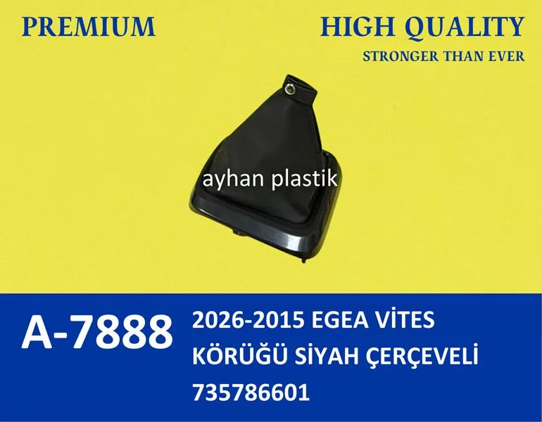 2026-2015 Egea Vites Körüğü Siyah Çerçeveli (2 Adet)