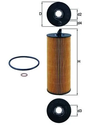 Yag Filtresi BMW N47 E81 E82 E87 E88 E90 E60 F10 F01 E84 E83 E70 E71 F15 F16