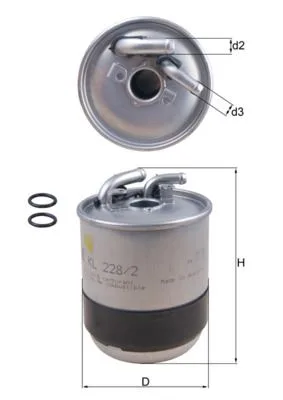 Yakit Filtresi Mercedes OM642 W204 C219 W164 W463 W639 B906