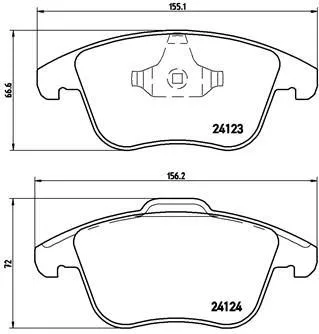 Fren Balatası On Ford Mondeo 4 2007 S Max Galaxy 2007 Volvo S60 2 1.5 T3 2015-2018 S80 2 2.0 2008-2012 V60 1 2011-2015 V70 3 2009-2015 XC70 2 2009-2012 . Land Rover Freelander 2 L359 Range Rover Evoque L538