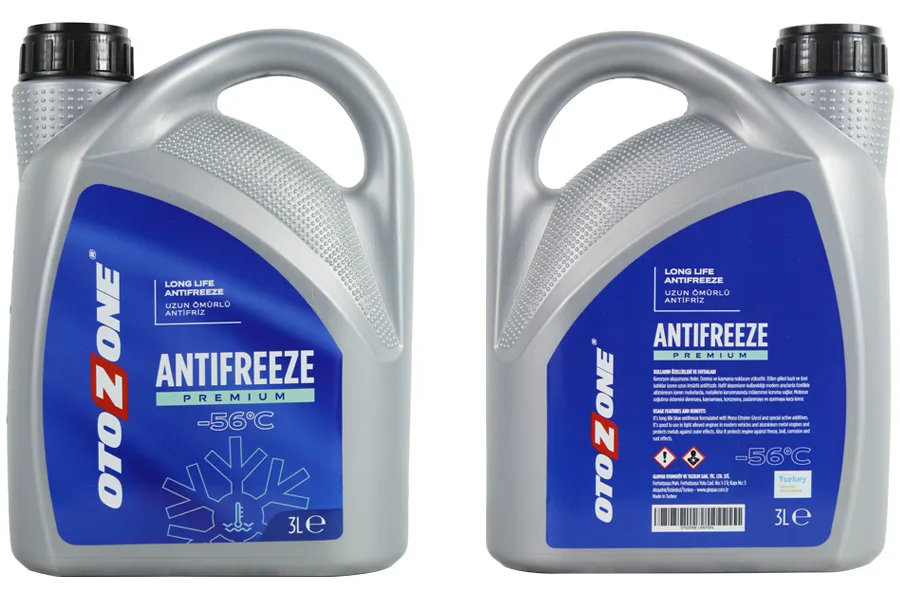 Antifriz 3 LT -56 C Mavi Koli 6 Ad (6 Adet)